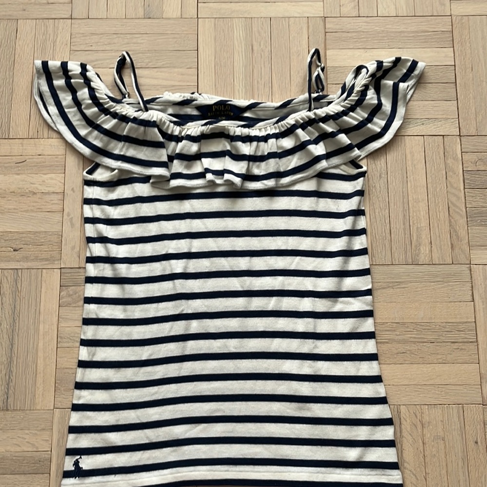 Ralph Lauren off the shoulder top